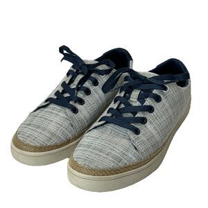 Koolaburra by UGG Women’s Size 8.5 Tana Sneakers Blue White Plaid 1019098 Comfy